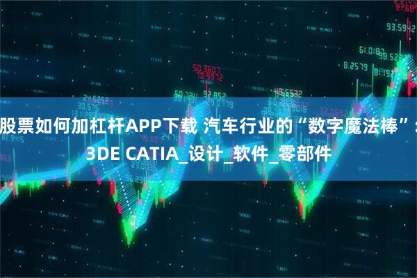 股票如何加杠杆APP下载 汽车行业的“数字魔法棒”：3DE CATIA_设计_软件_零部件